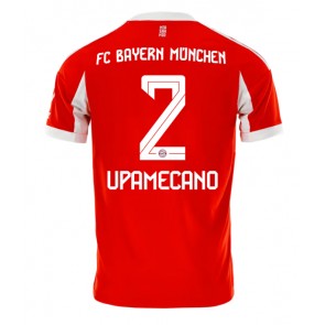 Bayern Munich Dayot Upamecano #2 Hjemmebanetrøje 2025-26 Kortærmet